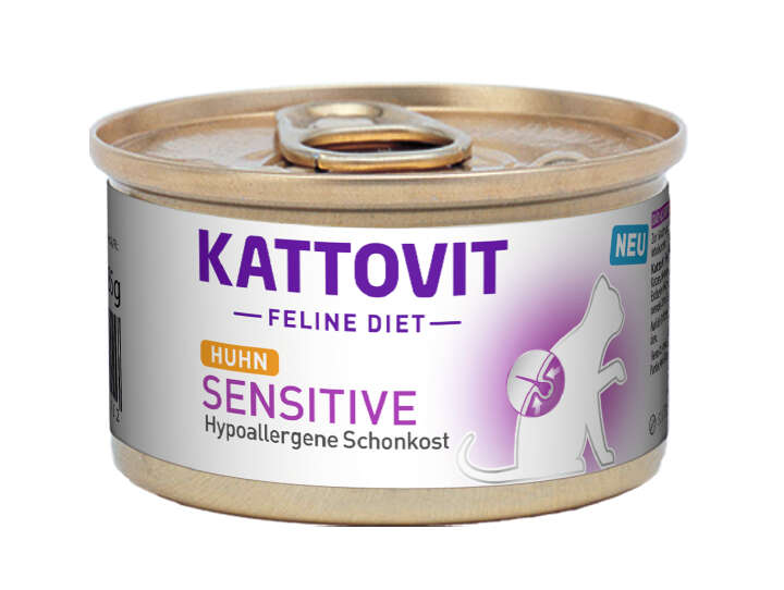 KATTOVIT Katzen-Nassfutter Sensitive Huhn